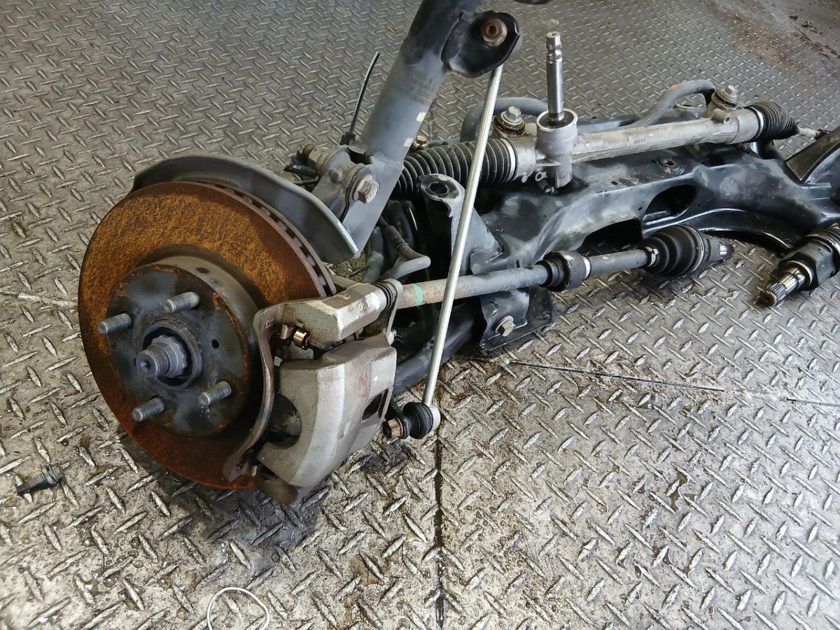 [F AXLE ASSY] TOYOTA VITZ KSP130 2014 1KR-FE FF AT 2WD #0403267012416