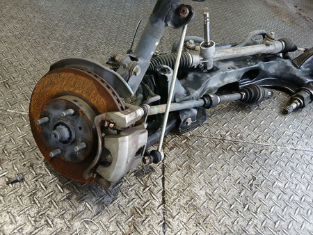 [F AXLE ASSY] TOYOTA VITZ KSP130 2014 1KR-FE FF AT 2WD #0403267012416