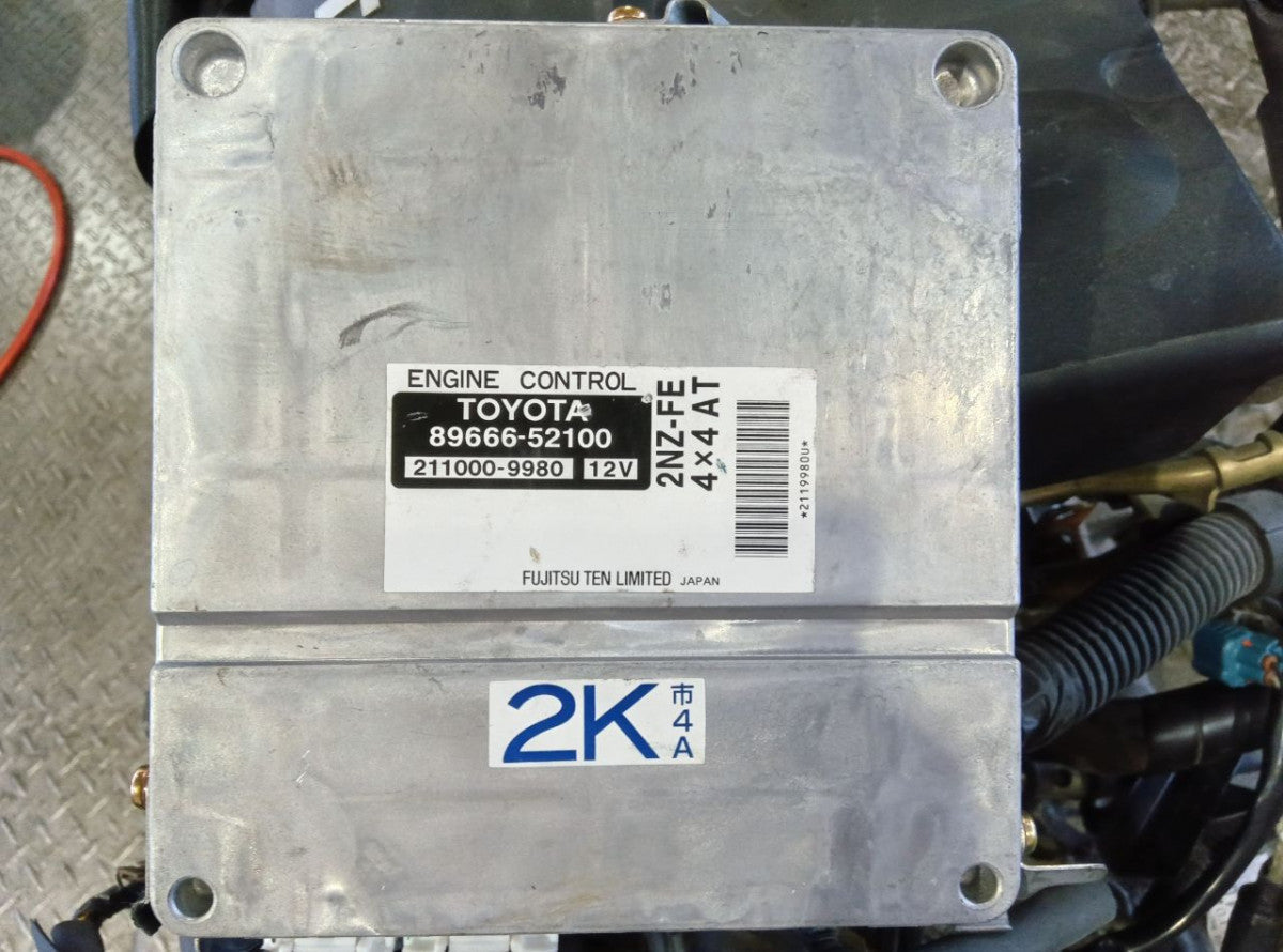 [USED ENGINE] TOYOTA VITZ NCP15 2003 2NZ-FE FF AT 4WD #0403268014565
