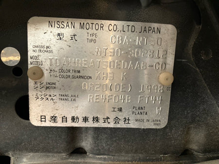 [CHOOSE PARTS] NISSAN X-TRAIL NT30 2006 QR20DE FF AT 4WD #0002002682499