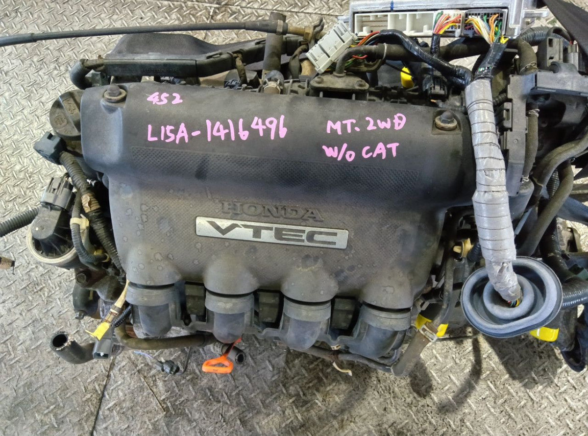 [USED ENGINE] HONDA FIT GD3 2004 L15A FF MT 2WD #0403265009509