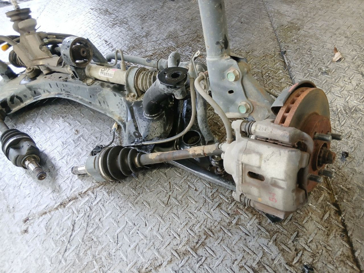 [F AXLE ASSY] TOYOTA PROBOX VAN NCP51V 2006 1NZ-FE FF AT 2WD #0403266011575