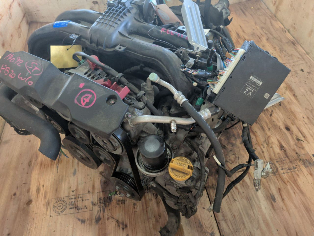 [USED ENGINE] SUBARU IMPREZA SPORTS GP7 2013 FB20 FF AT 4WD #0003266097947