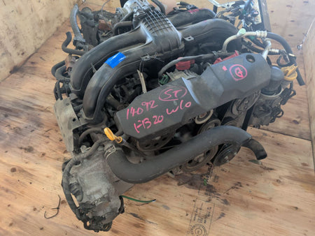 [USED ENGINE] SUBARU IMPREZA SPORTS GP7 2013 FB20 FF AT 4WD #0003266097947