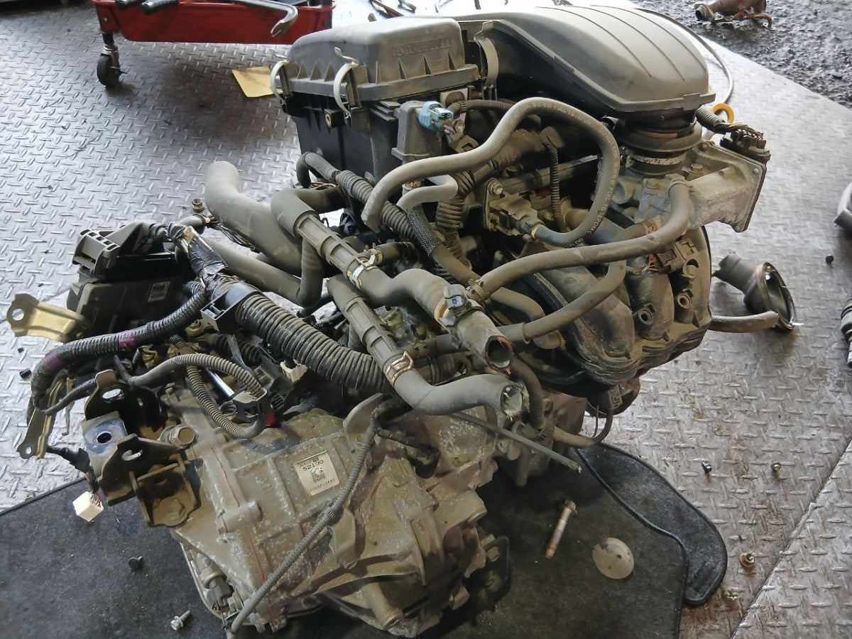 [USED ENGINE] TOYOTA VITZ KSP90 2009 1KR-FE FF AT 2WD #0403268015036