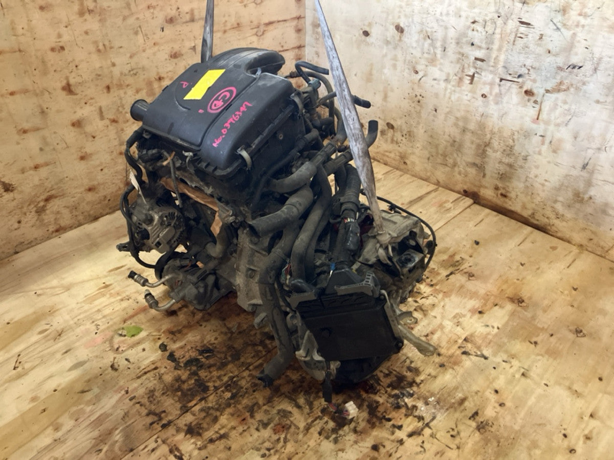 [USED ENGINE] TOYOTA VITZ KSP90 2007 1KR-FE FF AT 2WD #0003266112634
