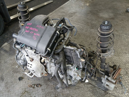 [USED ENGINE] TOYOTA VITZ KSP130 2013 1KR-FE FF AT 2WD #0403268014548