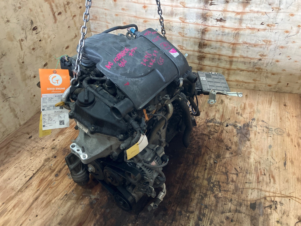 [USED ENGINE] TOYOTA VITZ KSP90 2010 1KR-FE FF AT 2WD #0003266102169