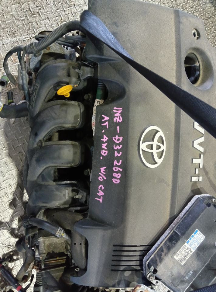 [USED ENGINE] TOYOTA COROLLA FIELDER NZE144G 2008 1NZ-FE FF AT 4WD #0403265009655