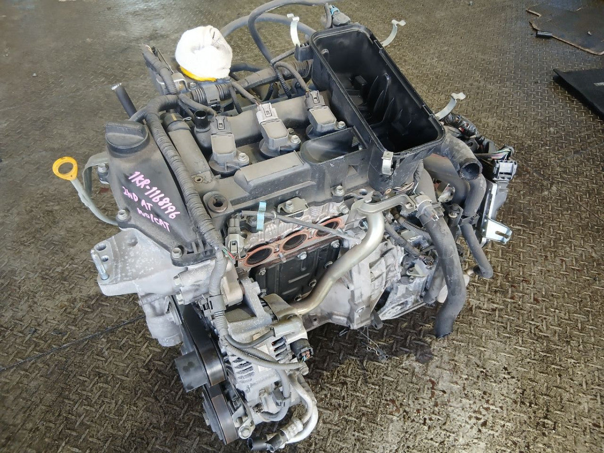 [USED ENGINE] TOYOTA VITZ KSP130 2011 1KR-FE FF AT 2WD #0403269016139