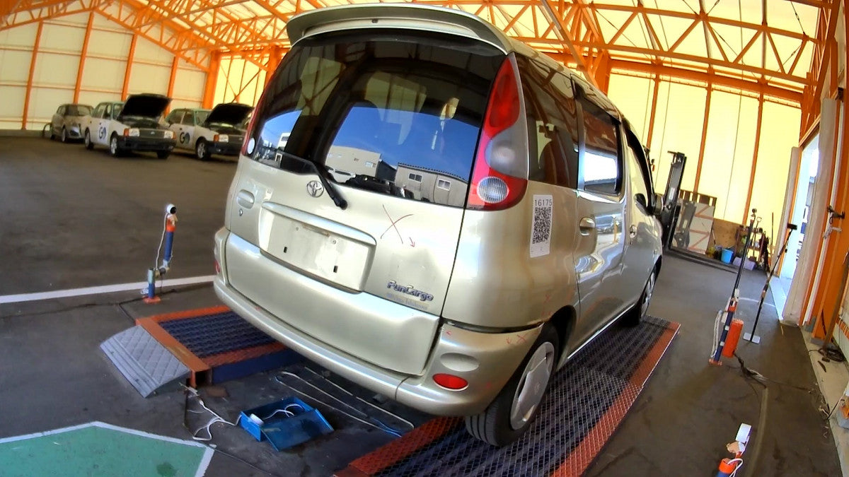 [USED ENGINE] TOYOTA FUNCARGO NCP20 2000 2NZ-FE FF AT 2WD #0003268141851