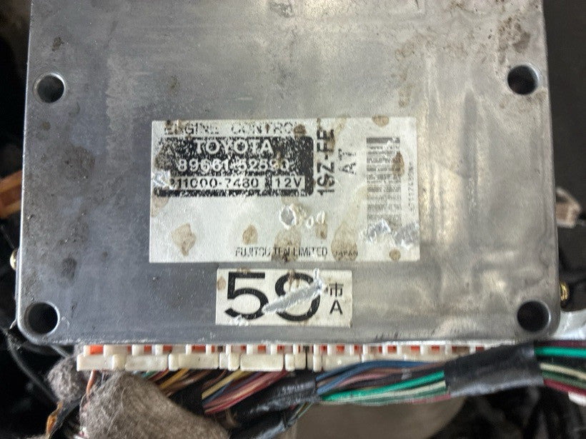 [USED ENGINE] TOYOTA PLATZ SCP11 1999 1SZ-FE FF AT 2WD #0003269142800