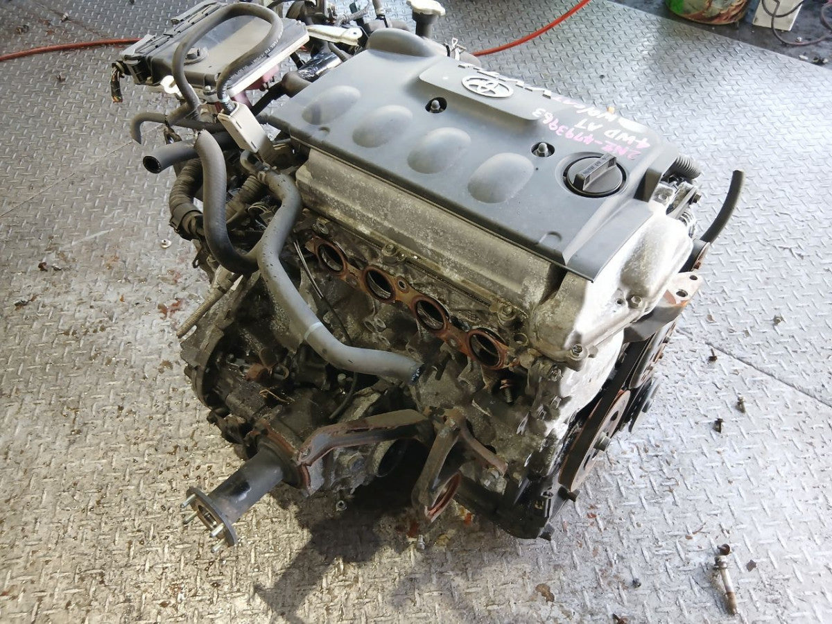 [USED ENGINE] TOYOTA VITZ NCP95  2NZ-FE FF AT 4WD #0403267012265