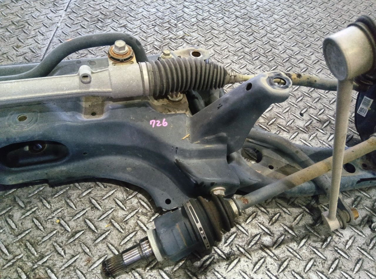 [F AXLE ASSY] TOYOTA VITZ KSP130 2011 1KR-FE FF AT 2WD #0403267013925
