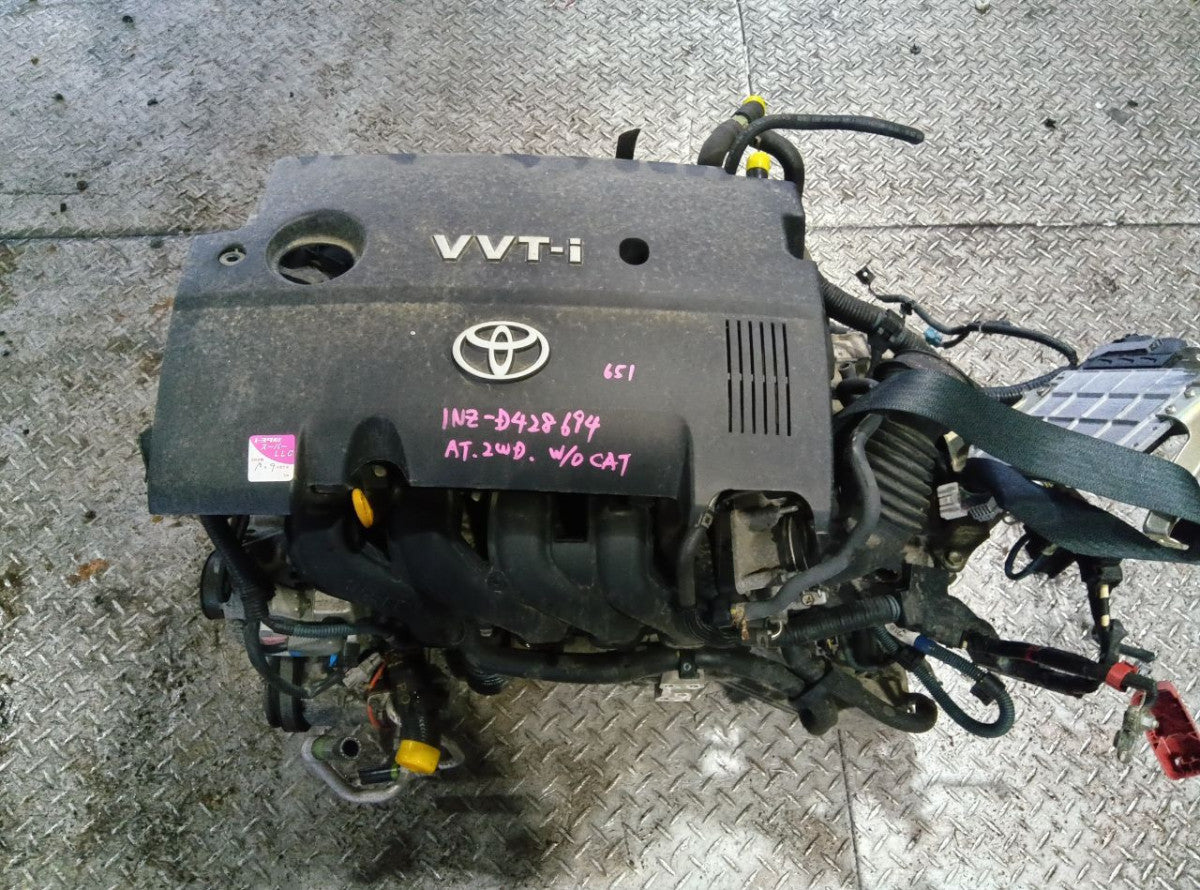 [USED ENGINE] TOYOTA COROLLA FIELDER NZE141G 2009 1NZ-FE FF AT 2WD #0403266011532