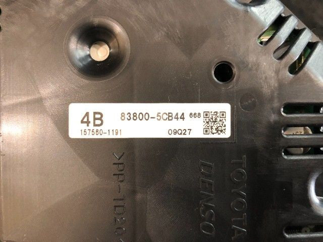 [SPEEDOMETER] TOYOTA VITZ NCP131 2013 1NZ-FE FF MT 2WD #000325B000354