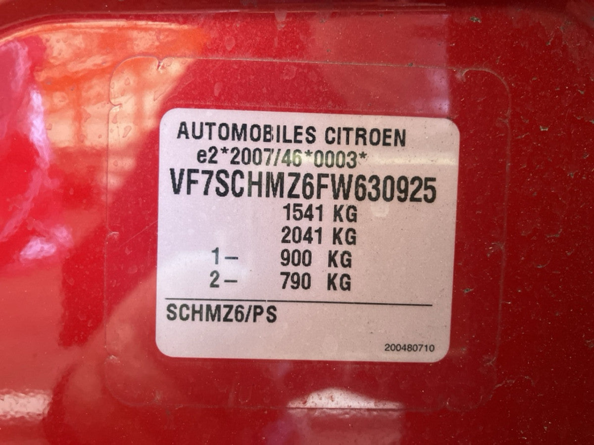 [CHOOSE PARTS] CITROEN C3 A5HM01 2016 HM01 FF AT 2WD #0002002661883
