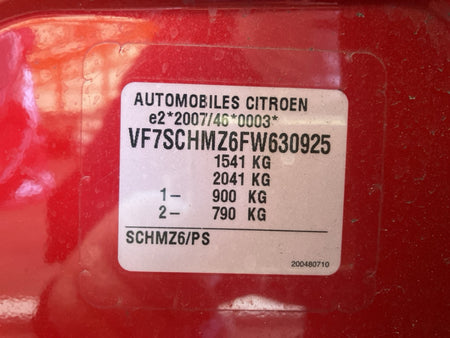 [CHOOSE PARTS] CITROEN C3 A5HM01 2016 HM01 FF AT 2WD #0002002661883