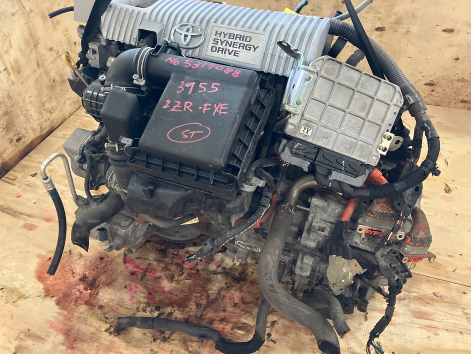 [USED ENGINE] TOYOTA PRIUS ZVW30 2012 2ZR-FXE FF AT 2WD #0003266109996