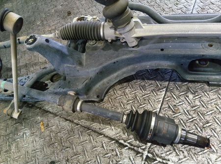 [F AXLE ASSY] TOYOTA VITZ KSP130 2011 1KR-FE FF AT 2WD #0403267013925