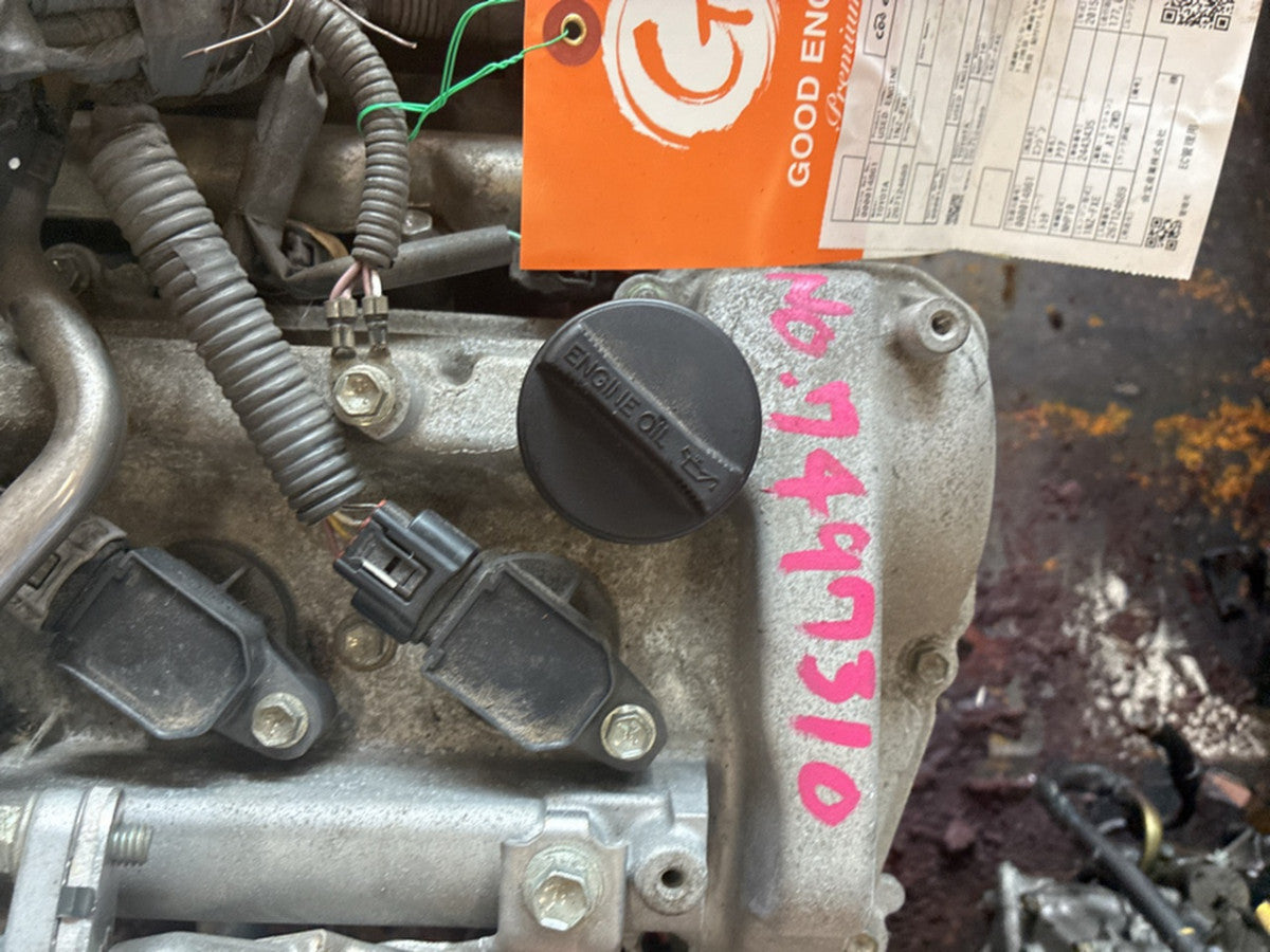 [USED ENGINE] TOYOTA AQUA NHP10 2015 1NZ-FXE FF AT 2WD #0003267124689