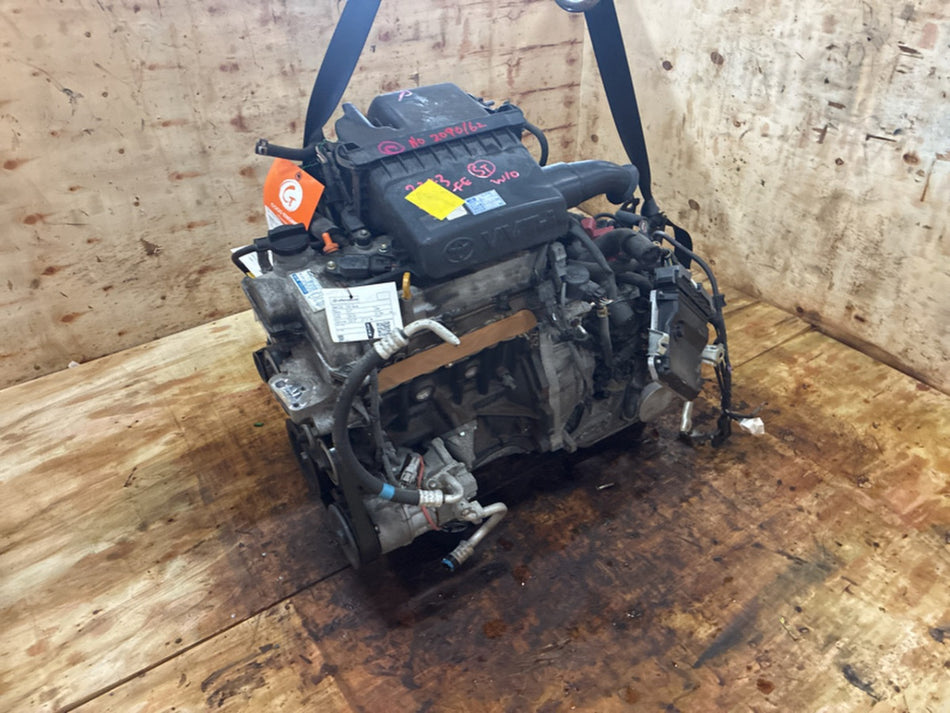 [USED ENGINE] TOYOTA VITZ SCP90 2008 2SZ-FE FF AT 2WD #0003268141738