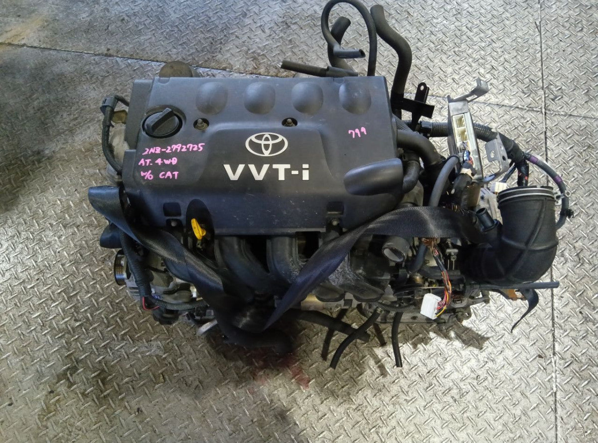 [USED ENGINE] TOYOTA VITZ NCP15 2003 2NZ-FE FF AT 4WD #0403268014565
