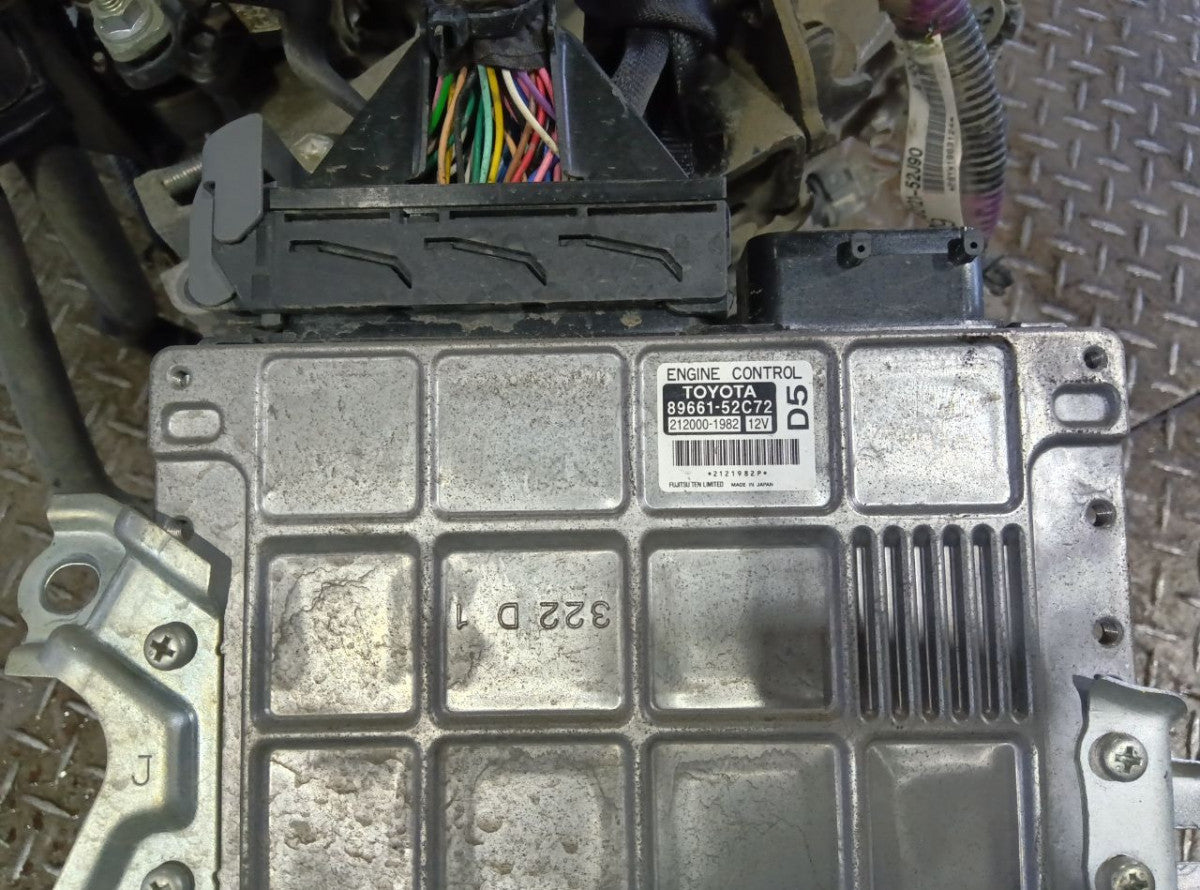 [USED ENGINE] TOYOTA VITZ KSP90 2009 1KR-FE FF AT 2WD #0403266011042