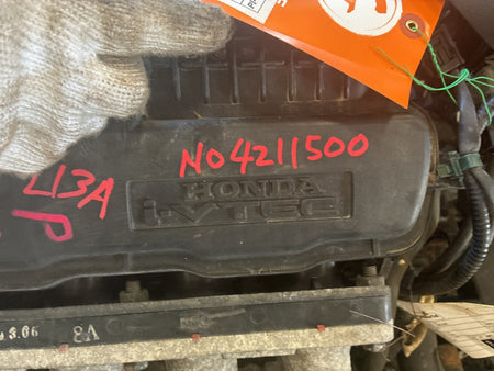 [USED ENGINE] HONDA FIT GE7 2009 L13A FF AT 4WD #0003267126659