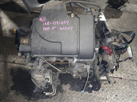 [USED ENGINE] TOYOTA BELTA KSP92 2012 1KR-FE FF AT 2WD #0403263007275