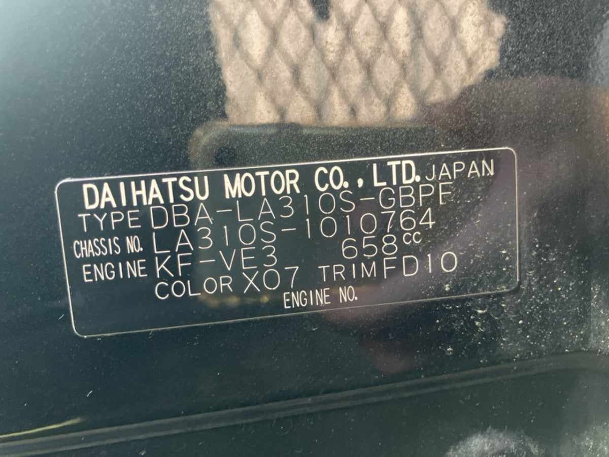 [CHOOSE PARTS] DAIHATSU MIRA e:S LA310S  KF FF AT 4WD #0001000016047