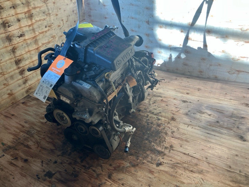 [USED ENGINE] TOYOTA RACTIS SCP100 2009 2SZ-FE FF AT 2WD #0003266101364