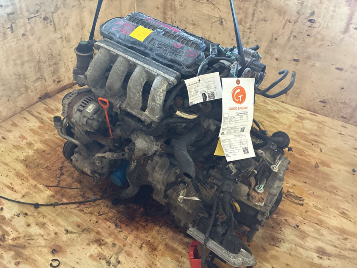 [USED ENGINE] HONDA FIT GE9 2008 L15A FF AT 4WD #0003267128167