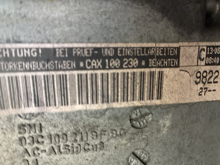 [USED ENGINE] VOLKSWAGEN GOLF 1KCAX 2009 CAX FF AT 2WD #0003264083250