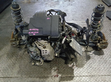 [USED ENGINE] TOYOTA VITZ KSP90 2009 1KR-FE FF AT 2WD #0403268014765