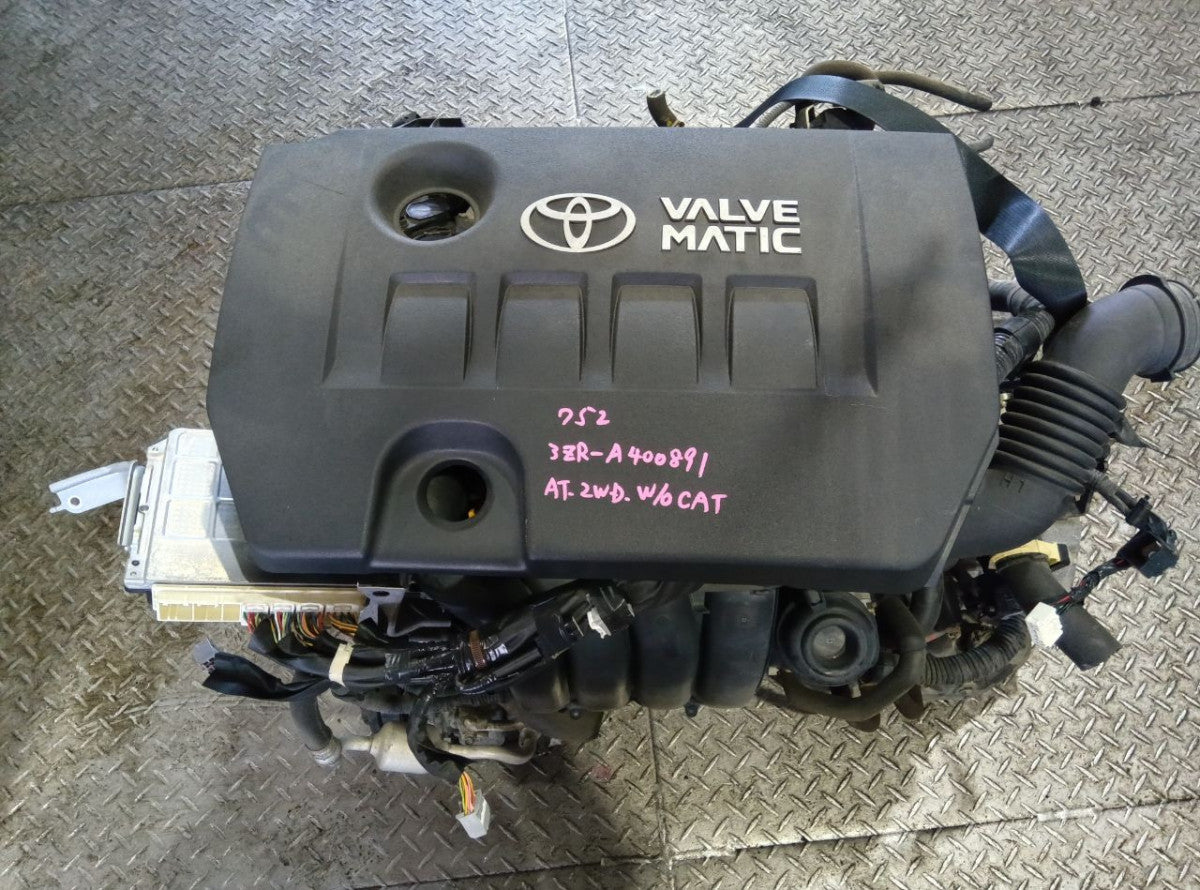 [USED ENGINE] TOYOTA ISIS ZGM11W 2009 3ZR-FAE FF AT 2WD #0403267014115