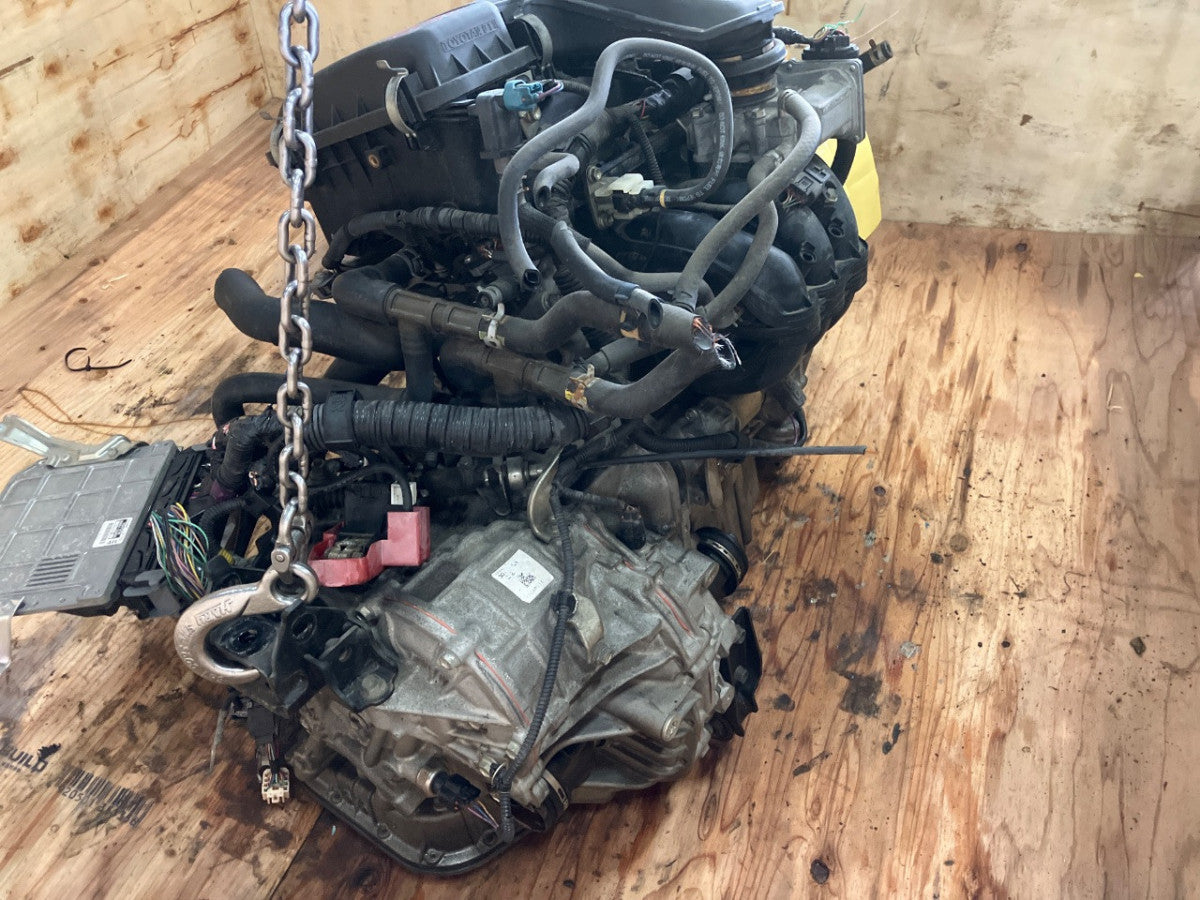 [USED ENGINE] TOYOTA VITZ KSP90 2010 1KR-FE FF AT 2WD #0003266102169