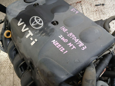 [USED ENGINE] TOYOTA COROLLA NZE121 2005 1NZ-FE FF MT 2WD #0403268015242