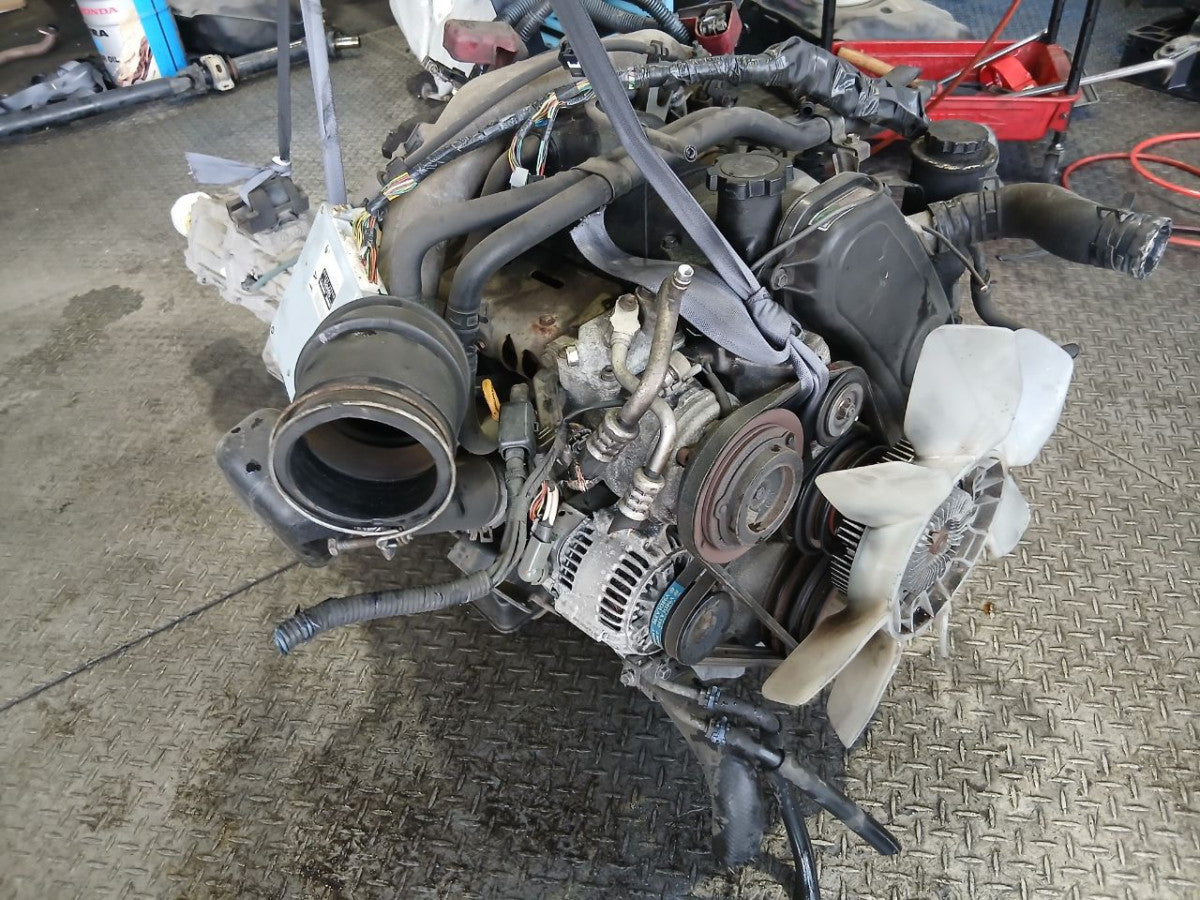 [USED ENGINE] TOYOTA GRANVIA KCH16W 1998 1KZ-TE FR AT 4WD #0403265009955