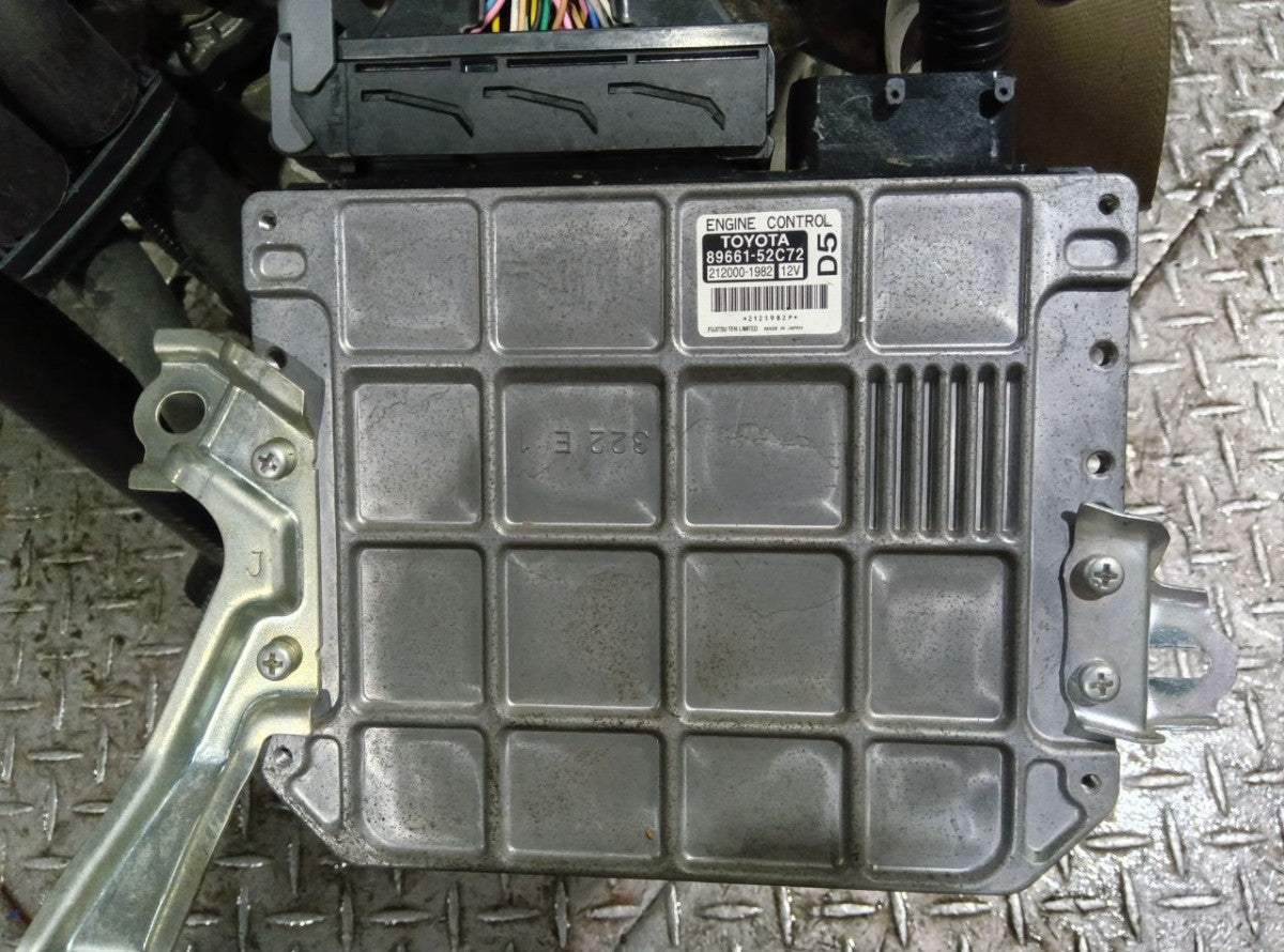 [USED ENGINE] TOYOTA VITZ KSP90 2009 1KR-FE FF AT 2WD #0403269015949