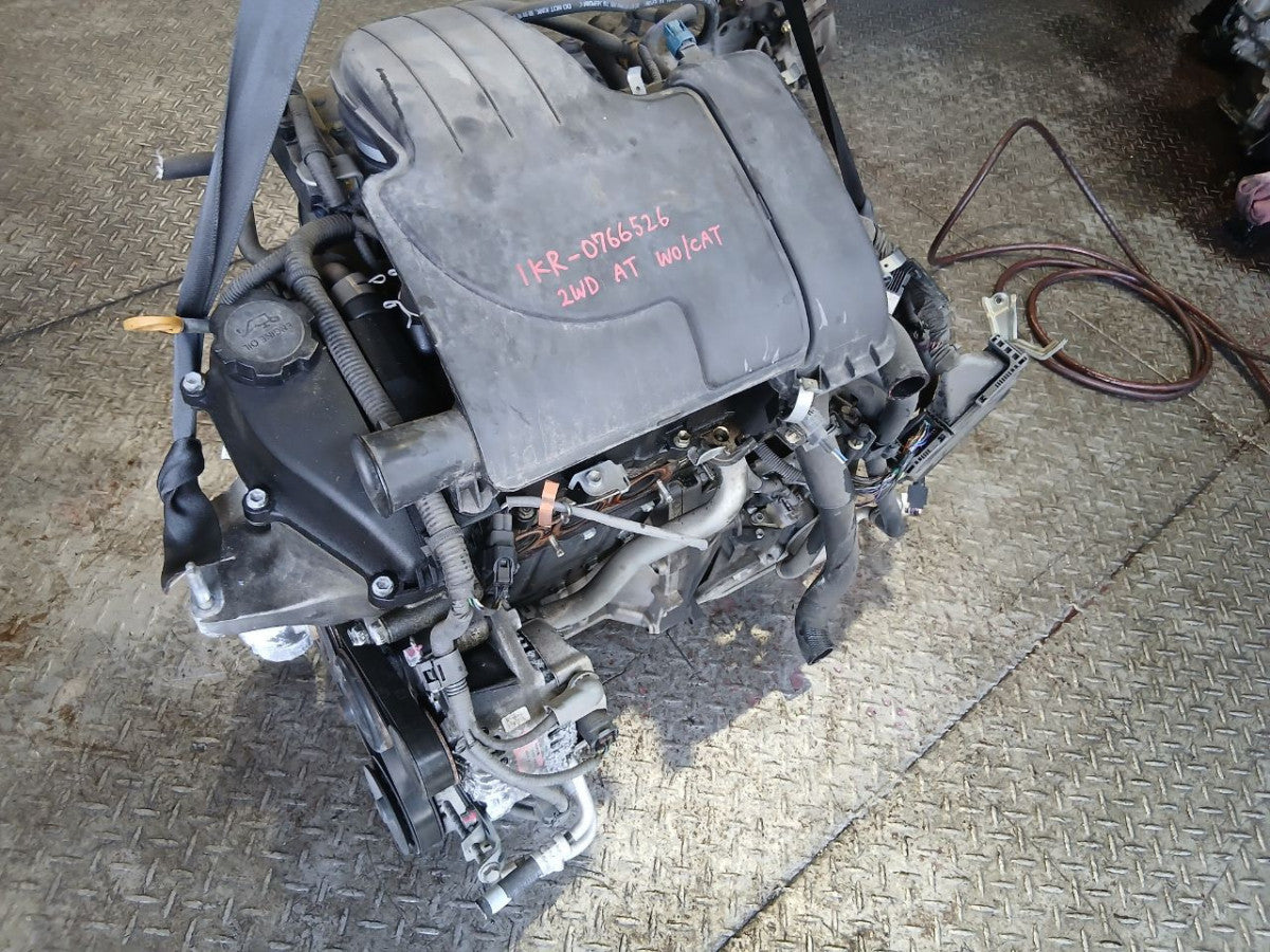 [USED ENGINE] TOYOTA VITZ KSP90 2009 1KR-FE FF AT 2WD #0403266011128
