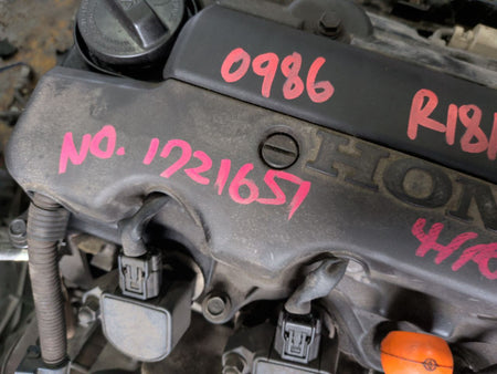 [USED ENGINE] HONDA STREAM RN6 2006 R18A FF AT 2WD #0003264074321