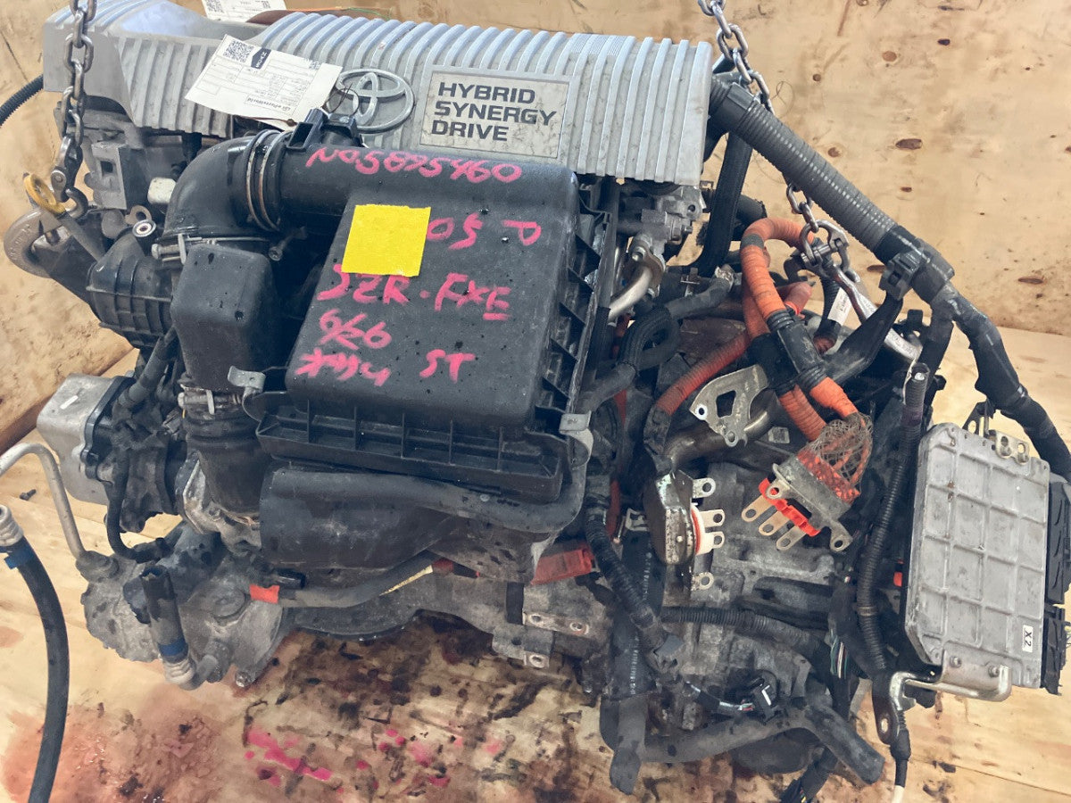 [USED ENGINE] TOYOTA PRIUS ZVW30 2013 2ZR-FXE FF AT 2WD #0003266110016