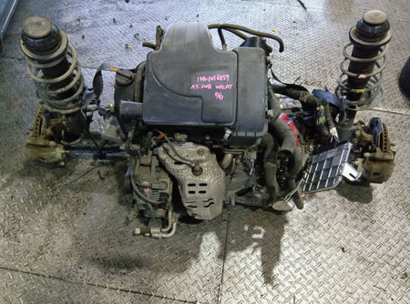 [USED ENGINE] TOYOTA VITZ KSP90 2010 1KR-FE FF AT 2WD #0403268014222