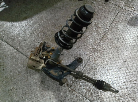 [F SUSPENSION ASSY RH] TOYOTA VITZ KSP90 2009 1KR-FE FF AT 2WD #0403267012678