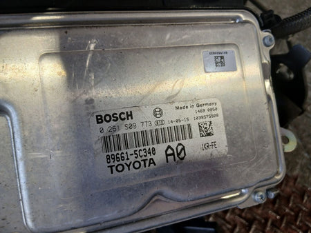 [USED ENGINE] TOYOTA VITZ KSP130 2014 1KR-FE FF AT 2WD #0403267013406