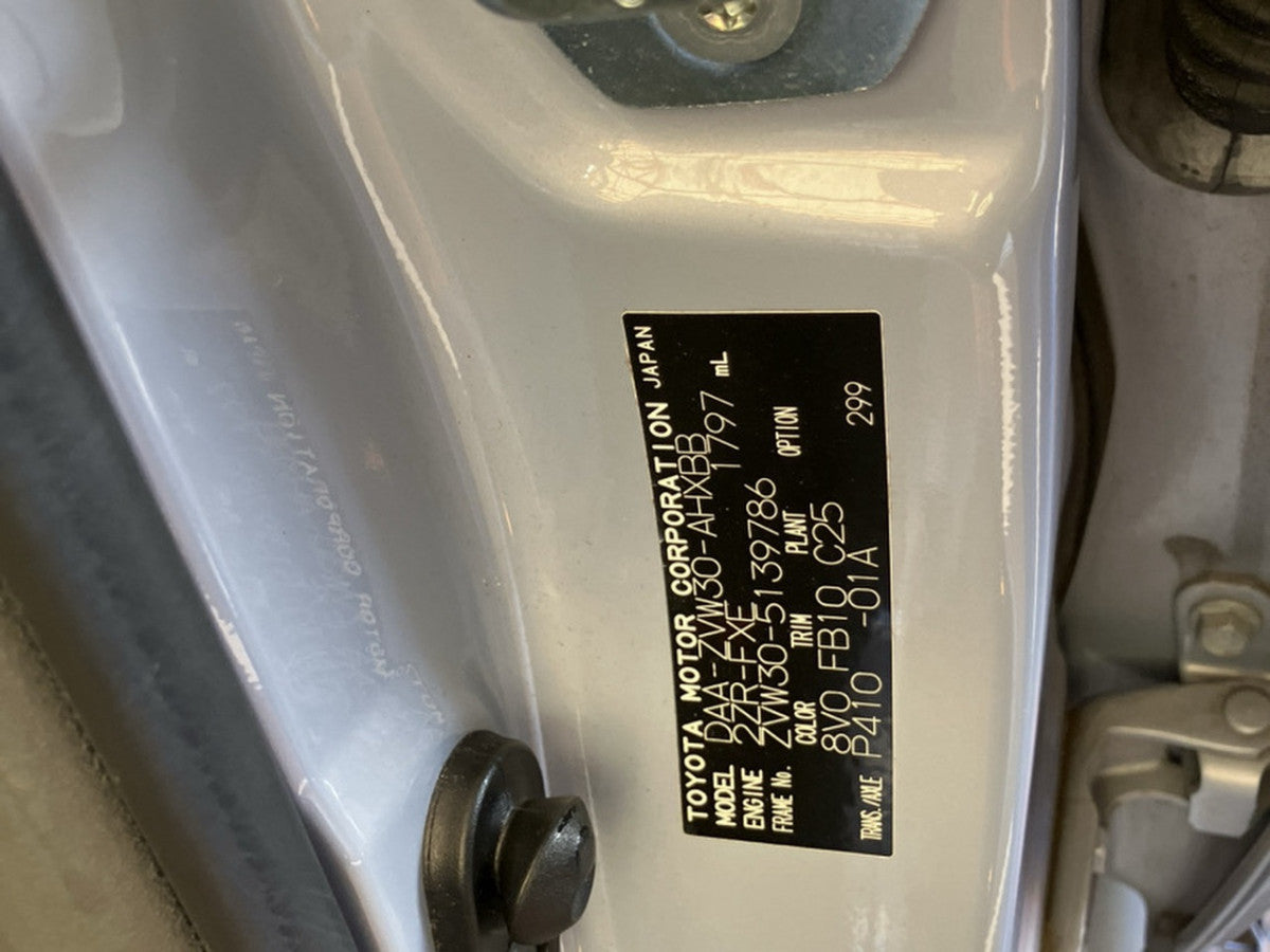 [EV BATTERY] TOYOTA PRIUS ZVW30 2010 2ZR-FXE FF AT 2WD #0003263045505
