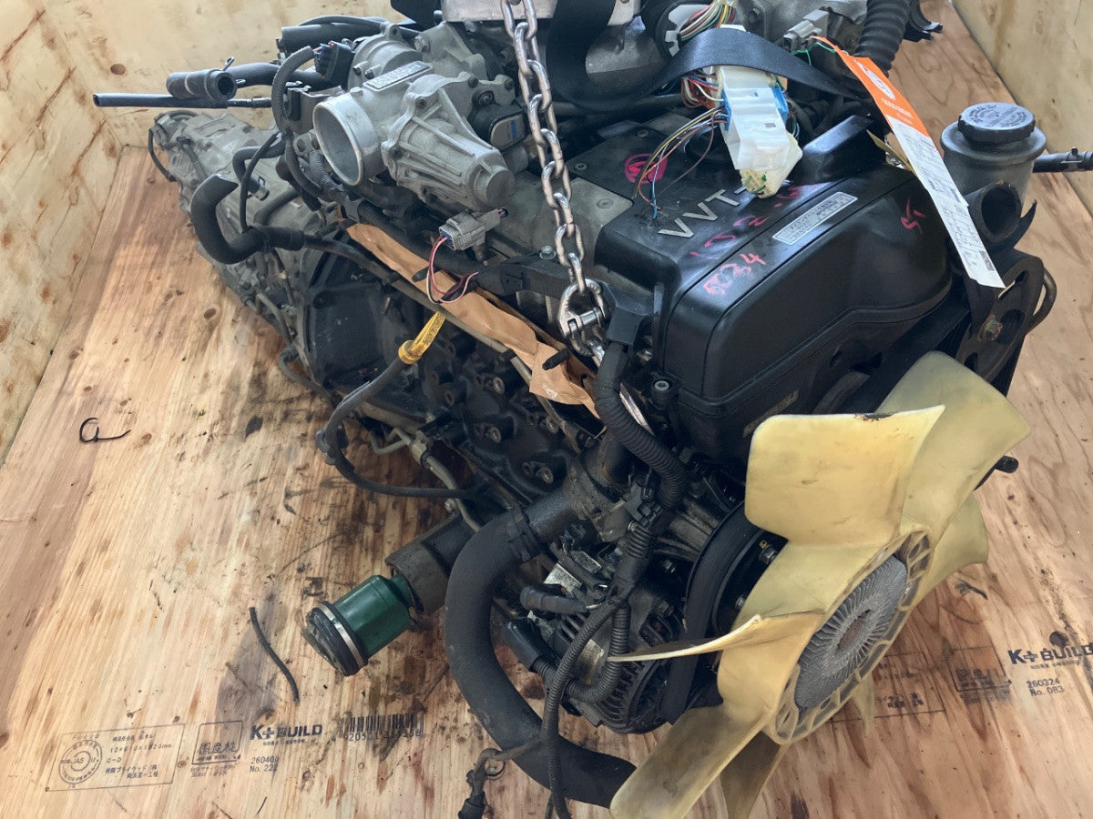 [USED ENGINE] TOYOTA CROWN JZS173 2003 1JZ-GE FR AT 4WD #0003266098729