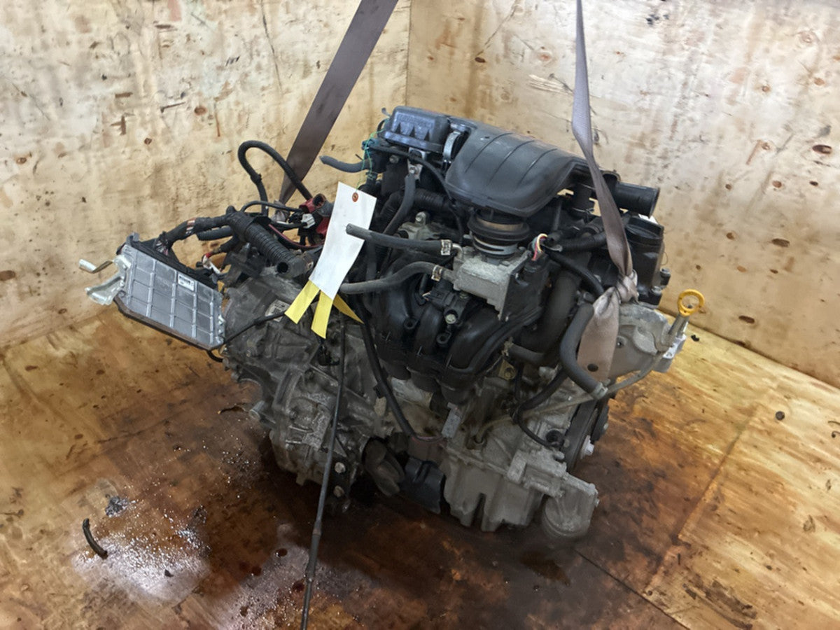 [USED ENGINE] TOYOTA VITZ KSP130 2011 1KR-FE FF AT 2WD #0003268141824