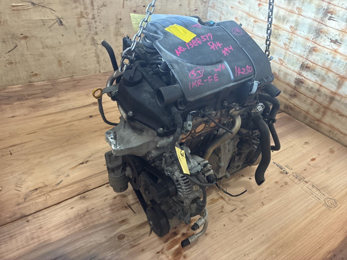 [USED ENGINE] TOYOTA VITZ KSP130 2013 1KR-FE FF AT 2WD #0003265086977